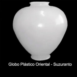 Globo Plástico para Poste/Luminárias Oriental - Suruzanto