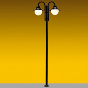Poste Decorativo Saturno Duplo