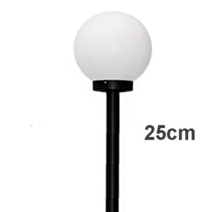 Poste Jardim Globo 25cm