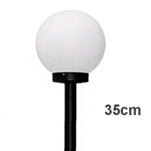 Poste Jardim Globo 35cm