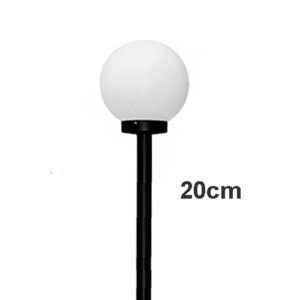 Poste Jardim Globo Ø20cm