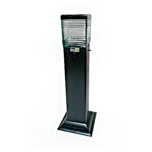 Poste Balizador Quadrado vidro