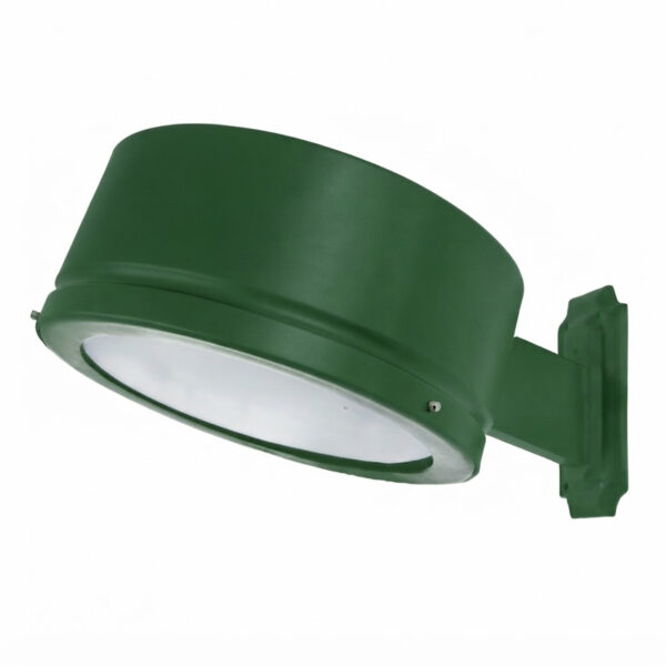 Arandela Redonda Pan lampada e27 aluminio e vidro