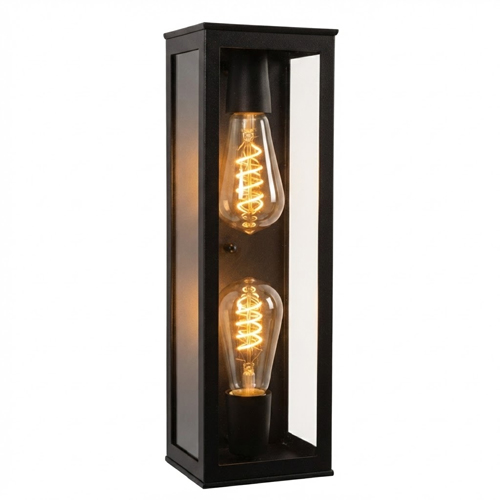 Arandela Retangular 2 lampa