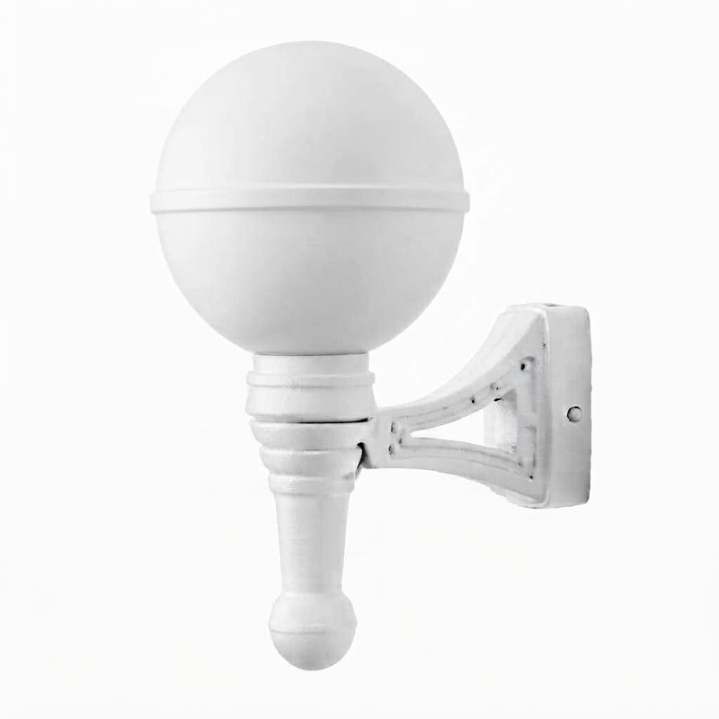Arandela com Globo policarbomato
