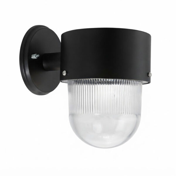 Arandela com difusor Dalila Prensado preto