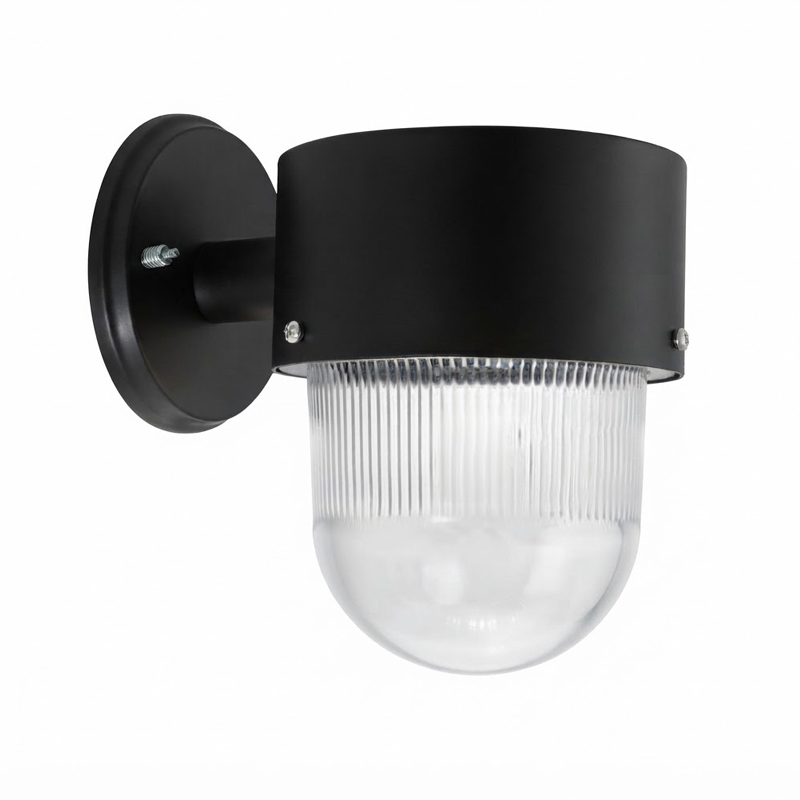 Arandela com difusor Dalila Prensado preto