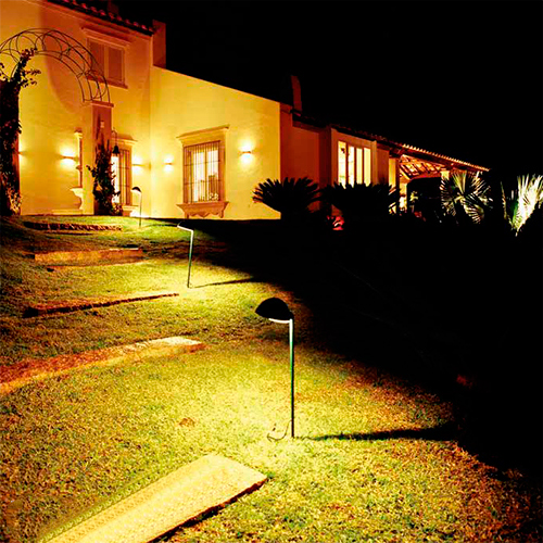 Balizador Meia Bola LED Integrado 3W 1 1