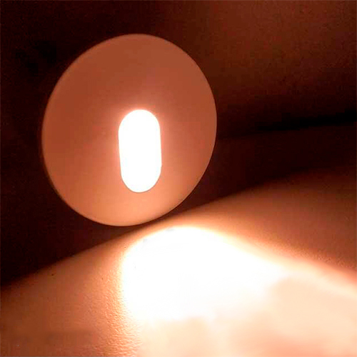 Balizador Assimétrico Redondo LED
