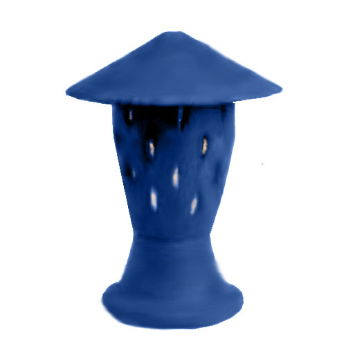 Balizador Cogumelo azul
