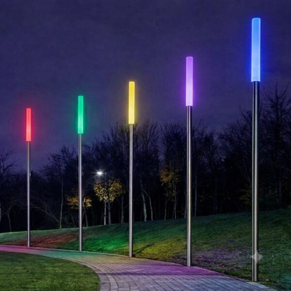 POSTE TUBULAR RGB