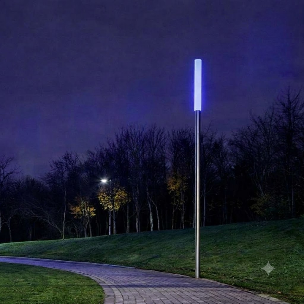 Poste Cilindro Acril RGB 1