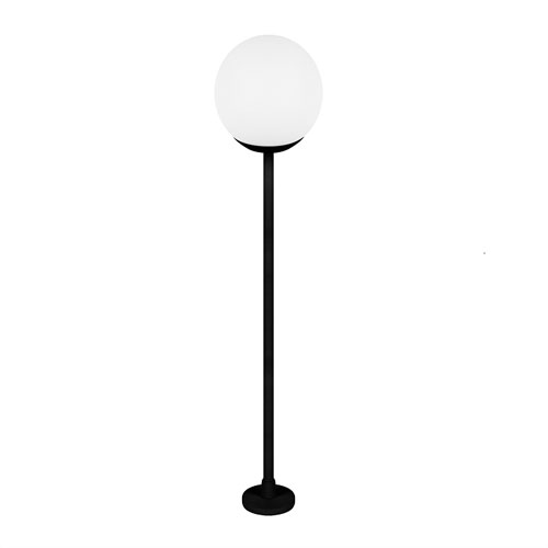 balizador esfera espeto reto preto