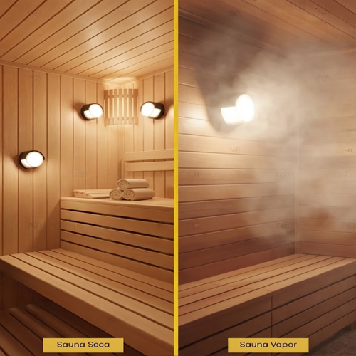 luminaria para sauna