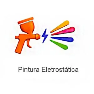 pintura etetrostatica no produto e de alta durabilidade