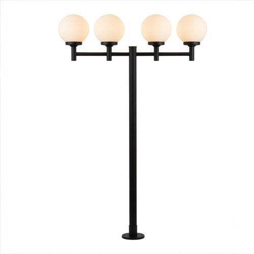 poste 4 globos em linha
