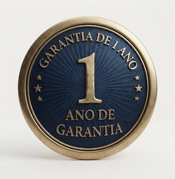 selo de garantia do produto 1 ano